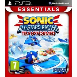Sonic All-Stars Racing Transformed 1-4 гравця PS3