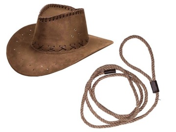 Костюм шерифа ковбой лассо шляпа 2EL
