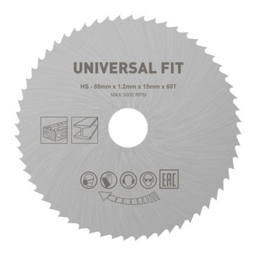 Диск для мини-шлифовальной машины Universal fit fi 76×10 мм