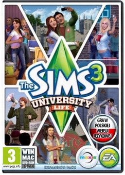 The Sims 3 студентське життя ПК по-польськи RU