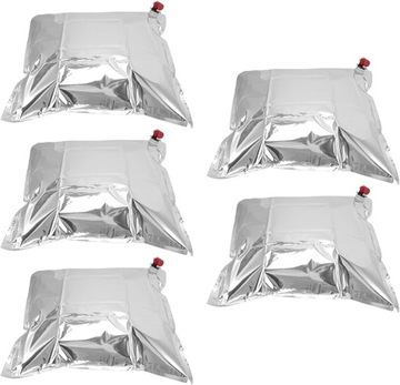 5X портативный складной контейнер для воды емкость мешка для воды 15L 60X50CM