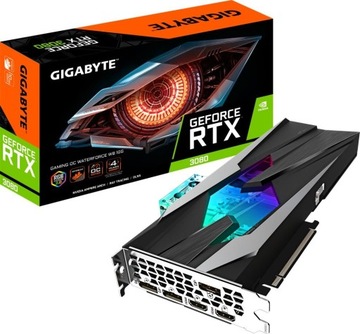 Карта Gigabyte RTX 3080 GAMING OC WATERFORCE 10GB