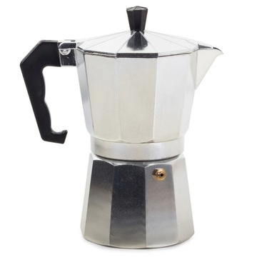Кофеварка для заварки кофе 9 кофе 450 мл алюминий