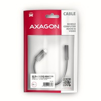 AXAGON ADA-HC, USB-C до 3.5 mm jack-Hi-Res DAC аудіо адаптер, 384kHz / 32bit