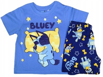 ПИЖАМА BLUE BOYFRIEND ДЕТСКАЯ ФУТБОЛКА BLUEY ШОРТЫ КОМПЛЕКТ ХЛОПОК