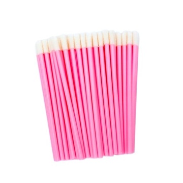 Аппликаторы для губ ресниц розовый макияж PMU 50 шт