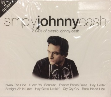 JOHNNY CASH SIMPLY JOHNNY CASH BEST OF 2CD ФОЛЬГА