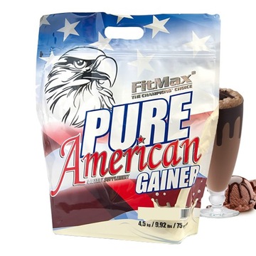 FITMAX Pure AMERICAN GAINER 4500 г вес белка WPC