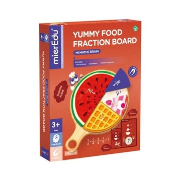 mieredu математична головоломка для вивчення дробів-Yummy Food ME338