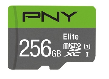PNY карта памяти MicroSDXC Elite 256GB P