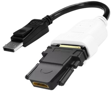 Адаптер HDMI до DISPLAYPORT або DP до DVI + HDMI до DVI