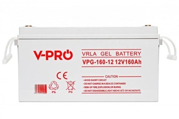 Акумулятор Volt Польський гель VPRO Solar 12V 160ah