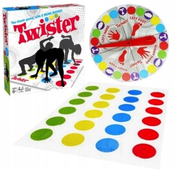 Twister отличная социальная семейная игра TWISTER