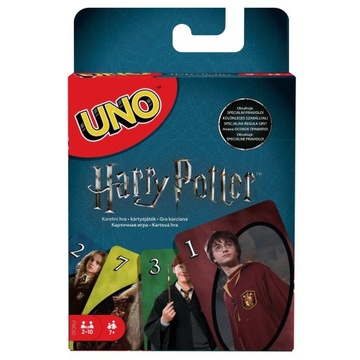 Уно волшебник Гарри Поттер игральные карты для детей семья Хогвартс подарок