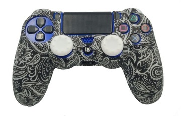 ЧЕХОЛ СИЛИКОНОВЫЙ ЗАЩИТНЫЙ ЧЕХОЛ ДЛЯ PS4 PAD + 2 РУЧКИ