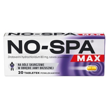 No-Spa MAX діастолічна дія 20 таблеток