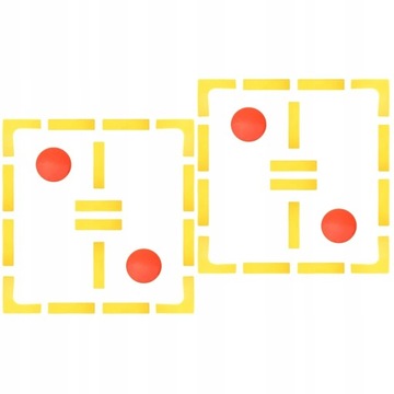 Sticker Circular Rug Sports Net 2 Sets