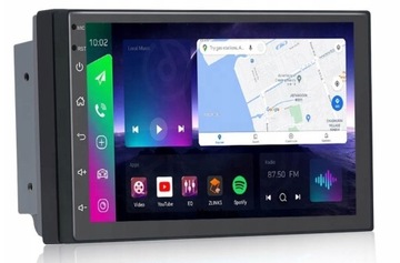 Универсальный автомобильный радиоприемник GPS 2DIN Android AUTO WiFI BT RDS CARPLAY