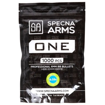 Шарики ASG биоразлагаемые Specna Arms One bio 0,32 г 1000 шт. - Белый