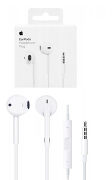 Проводные наушники-вкладыши универсальные Apple EarPods A1472 + коробка