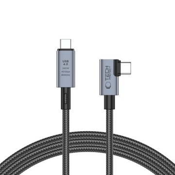 TECH-PROTECT ULTRABOOST MAX " L " USB 4.0 8K 40GBPS TYPE-C КАБЕЛЬ PD240W 150CM