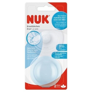 NUK силиконовые накладки для сосков L 2 шт.