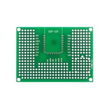 Універсальна друкована плата для модулів ESP - 12E / F ESP32S