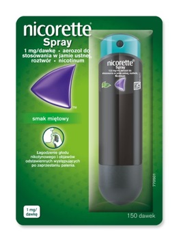 Nicorette Spray мятный спрей 150 доз никотина