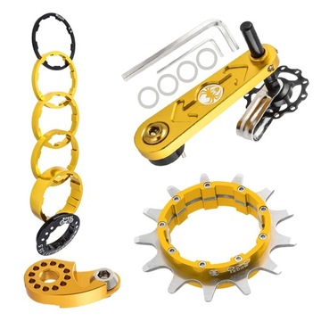 Преобразование в горный велосипед Single Speed Aureate 13T