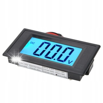 YB5135D ЦИФРОВИЙ ВОЛЬТМЕТР ПОСТІЙНОГО СТРУМУ 60В-120В РК-ПІДСВІЧУВАННЯ