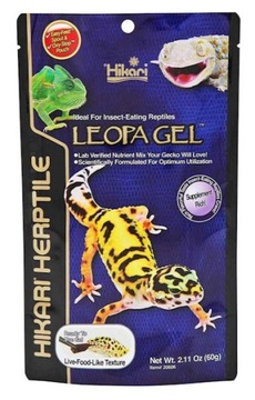 Корм Hikari Leopa Gel [60 г] - корм для насекомоядных ящериц