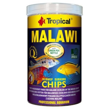 Tropical Malawi Chips pokarm dla ryb w płatkach 1l