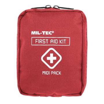 Аптечка первой помощи Mil-Tec First Aid Pack Midi-Красная