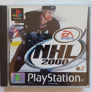 NHL 2000, Playstation, PS1, все на немецком языке, CD b. db