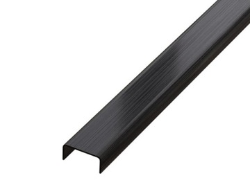 Цевье декоративная полоса матовый черный C 2 x 270 см