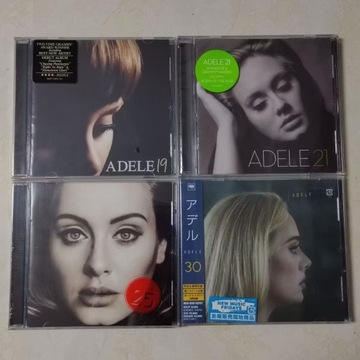 АДЕЛЬ:19, 21, 25,30 (4CD)