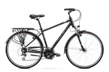 Велосипед Romet Wagant 3 28 L (21) черный и злотый