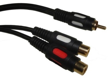 Кабель 1wt.RCA / 2GN.RCA y слеза 25 см