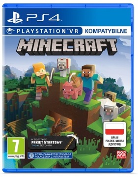 Minecraft стартовый пакет RU PS4 новый фильм