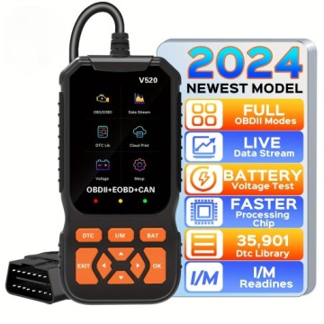 Auto Diagnostics Quick-Scan OBD2 Tool Fault Code Reader & Engine Light Reset