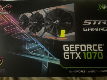 Відеокарта ASUS GeForce GTX 1070 Strix OC 8GB