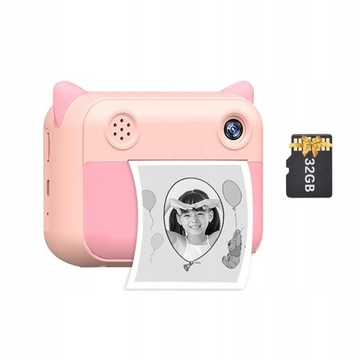Cute Kids Instant Print Camera цифрова відеокамера