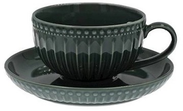 MOSAIQUE OLIVE-чашка 250 мл, керамика, зеленый
