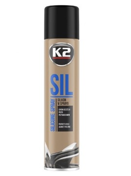 K2 SIL спрей силиконовый для резиновых уплотнений 300M