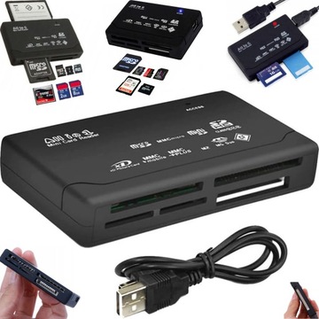 Устройство чтения карт памяти USB SD SDHC SDXC MICRO MS CF M2 высокоскоростной универсальный USB