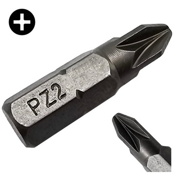 Біт викрутка біт Pz 2 25 мм хрест POZIDRIV COBIT 1шт