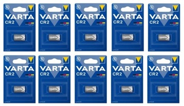 Литиевая батарея VARTA CR2 DL2 3V Lithium 10 шт.