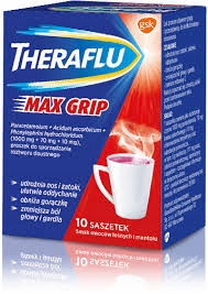 Theraflu Max Grip 10 пакетиків