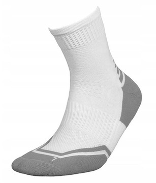 Шкарпетки бігун срібло білий + сірий 38-40