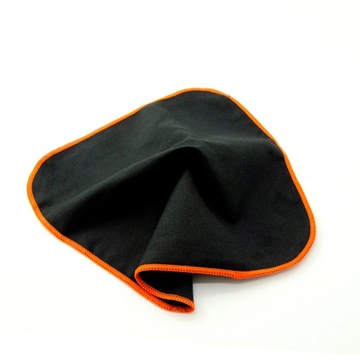 Мікрофібра рушник тканина чорний 25x25 см